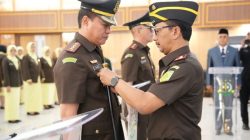 Kajati Sumsel Nurcahyo Baru Jabat Lantik Lima Jabatan Strategis