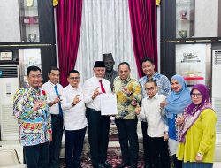 Temui Gubernur Sumbar, KI Pusat Perkuat Kedudukan Idham Fadhli sebagai Ketua KI Sumbar