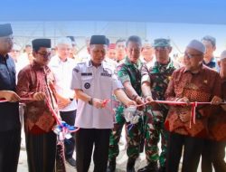Bupati Tulang Bawang Qudrotul Ikhwan Resmikan Pabrik Tempe di Kampung Penawar Jaya