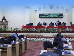 Bupati dan Wakil Bupati Tulang Bawang Hadiri Rapat Paripurna Rancangan Anggaran 2027 dan Pengesahan Rancangan Anggaran 2026