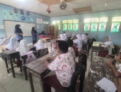 UPTD Puskesmas Teupah Tengah Gelar Penyuluhan PHBS dan Praktik Cuci Tangan di Seluruh SD Se-Kecamatan Teupah Tengah