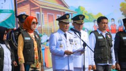 Bupati Tulang Bawang Qudrotul Ikhwan Launching Bank Sampah “Udang Manis” dan Resmikan Sumur Kompos