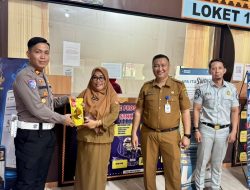 Optimalkan Objek Pajak Kendaraan, Tim Samsat Tulang Bawang Perkuat Koordinasi dan Berikan Doorprize kepada Wajib Pajak