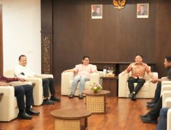 Bupati, Wabup dan Ketua DPRD Badung Sambut Silaturahmi Kajari Badung