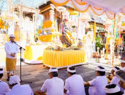 Hadiri Tiga Karya Keagamaan di Munggu, Bupati Badung Tegaskan Komitmen Perkuat Adat, Budaya dan Pembangunan