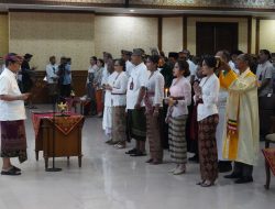 Lantik 163 Pejabat Pemkab Badung, Bupati Adi Arnawa Tekankan Kinerja, Tanggung Jawab dan Amanah dalam Menjalankan Tugas
