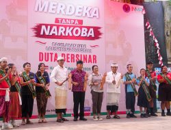 Merdeka Tanpa Narkoba, Pagelaran Seni dan Pengukuhan Duta Bersinar Kecamatan Kuta Utara, Badung