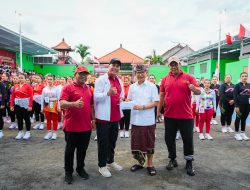 Bupati Badung Buka Lomba Senam Porsenides Tibubeneng, Bangun Kebersamaan dan Semangat Sportivitas