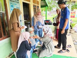 Sinergi Bidan Desa dan Kader, PMT Lokal di UPTD Puskesmas Teupah Tengah Sukses