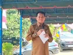 Bupati Barito Timur Tinjau Persiapan Peresmian Listrik Desa Muara Awang oleh Presiden RI
