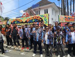 Organisasi Kepemudaan Kota Siantar DPD IPK Ikut Meriahkan Karnaval HUT ke-81 Kemerdekaan RI