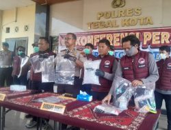 Gagalkan Peredaran 128,53 Gram Sabu, Polres Tegal Kota Tangkap 4 Pengedar Jaringan Luar Daerah