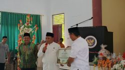 Bupati Tolitoli Terima Penghargaan atas Sukses Penyelenggaraan Haji