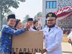 Pemkab Bartim Salaurkan 70 Starlink  Bantuan Provinsi Kalteng, Siap Buka Akses Internet Sekolah dan Puskesmas di Bartim
