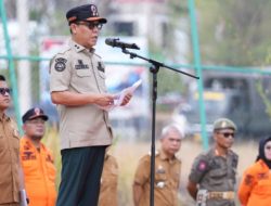 Sekda Sulbar Pimpin Apel Satgas Penanggulangan Karhutlah, Mudahkan Koordinasi Hadapi Bencana
