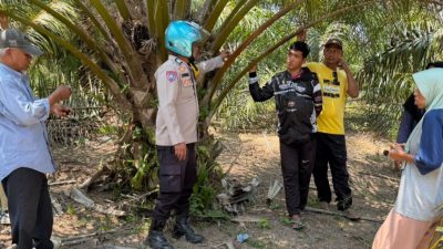 Bhabinkamtibmas Polsek Pangale Polres Mamuju Tengah Lakukan Pencarian Warga yang Dilaporkan Hilang