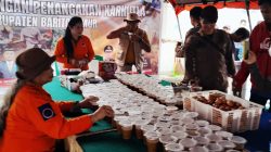 Gubernur Kalteng Kirimkan 200 Paket Bubur dan Telur untuk Pejuang Karhutla Bartim