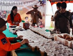 Gubernur Kalteng Kirimkan 200 Paket Bubur dan Telur untuk Pejuang Karhutla Bartim