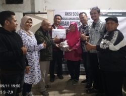 Flobamora Bersatu, Forbeskoba Salurkan Donasi untuk Korban Bencana Flores dari Kota Batu