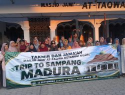 Trip Silaturahmi ke Sampang, Jemaah Masjid At-Taqwa Ketanggi Perkuat Ukhuwah