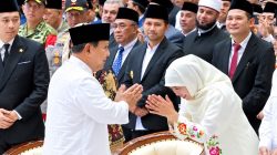 Gubernur Khofifah Dampingi Presiden Prabowo Hadiri Peringatan Satu Abad Pondok Modern Gontor di Ponorogo