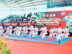 Ribuan Karateka Serbu GOR Ken Arok, Piala Panglima TNI 2026 Resmi Bergulir
