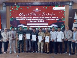Pemilih Kota Batu Tembus 173.025, Peta Kursi DPRD Berpotensi Bergeser