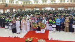 1.040 Santri dan Santriwati Diwisuda, BKPRMI HSU Cetak Generasi Qurani Penerus Bangsa
