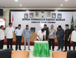 Delapan Fraksi DPRD Padang Pariaman Setujui KUA-PPAS Perubahan 2026, Belanja Naik Rp99,47 Miliar