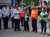 Dishub Provinsi Jatim Gelar Baksos Harhubnas 2026, Ratusan Ojol Terima Paket Sembako