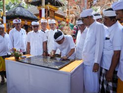Karya Yadnya di Pura Dalem Sari, Bupati Badung: Pariwisata Badung Berkembang karena Budaya