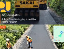 Rp5,24 Miliar Digelontorkan, Tujuh Ruas Jalan di Padang Pariaman Segera Diaspal