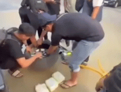 Diciduk di Pelabuhan Tanjung Perak, Polisi Bongkar Modus Sabu Disembunyikan di Ban Serep