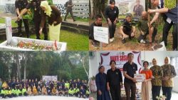 Kajati Kalbar Pimpin Ziarah, Penanaman 500 Pohon dan Baksos