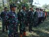 Kapolres Batu Pimpin Apel Siaga Karhutla, Water Bombing Dikerahkan Padamkan Titik Api di Gunung Kawinajang