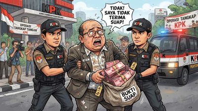Abi Nurwandani Ditangkap KPK, Diduga Terima Suap Pengadaan Smartboard Rp1,9 M di Dinas Pendidikan Muara Enim