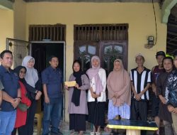 Insan Pers Lahat Berikan Bantuan kepada Keluarga Korban Almarhum Andi Tamansyah