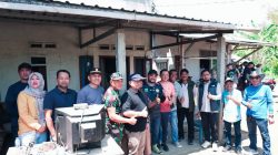 Wawali Heli Gotong Royong Bedah Rumah Mbah Sumadi, Karang Taruna Hadir Bukan Sekadar Seremonial