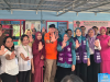 Bupati Bartim Dampingi Ketua TP Posyandu Sambut Kunjungan TP Posyandu Provinsi Kalteng