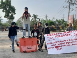 Gerakan Vendetta Demo di Markas Polda Sulbar, Soroti Dugaan Korupsi Pembangunan Puskesmas Karampuang