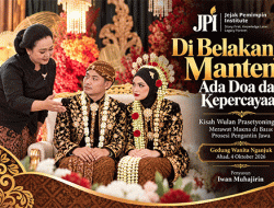 Di Belakang Manten, Ada Doa dan Kepercayaan