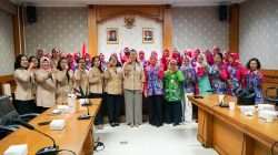 Terima Kunker GOW KotaBaru Kalsel, Ketua GOW Badung Paparkan Program Unggulan
