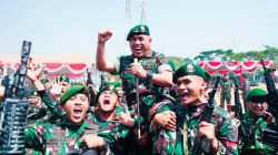 Zero Accident di Perbatasan, Satgas Yonarmed 12 dan Yonarhanud 2 Kostrad Tuntaskan Tugas Negara