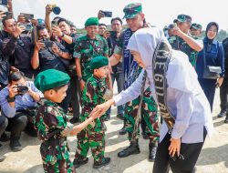 Gubernur Jatim Khofifah Apresiasi Pengabdian Prajurit TNI Jaga Kedaulatan Negara