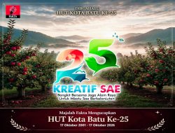 25 Tahun Kota Batu: KREATIF SAE Harus Jadi Aksi, Bukan Sekadar Slogan