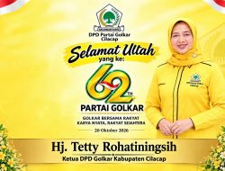 HUT ke-62 Golkar Bersama Teti Rohatiningsih