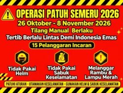 Operasi Patuh Semeru 2026 Dimulai Senin Besok, Polda Jatim Berlakukan Tilang Manual