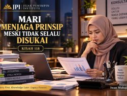 Jaga Prinsip Meski Tidak Selalu Disukai