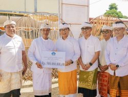 Karya Atma Wedana Kinembulan Desa Adat Taman, Bupati Badung Ajak Rawat Pilar Adat