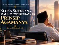 Ketika Seseorang Malu Mempertahankan Prinsip Agamanya